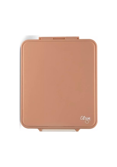 Citron Grand Beslenme Kutusu Seti - 4 Bölmeli, Sosluk Ve Çelik Kavanozlu - Blush Pink 1196489 Diğer