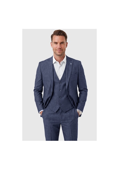 Deepsea Lacivert 3 Parça Slim Fit Yelekli Erkek Takım Elbise Çift Yırtmaçlı Modern Kesim 2601631 Deepsea Lacivert 3 Parça Slim Fit Yelekli Erkek Takım Elbise Çift Yırtmaçlı Modern Kesim 2601631