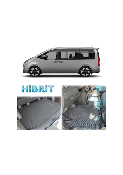 Bod Hyundai Staria Hibrit 3d Havuzlu Paspas Ve Bagaj Havuzu Seti 2025-sonrası Hybrid