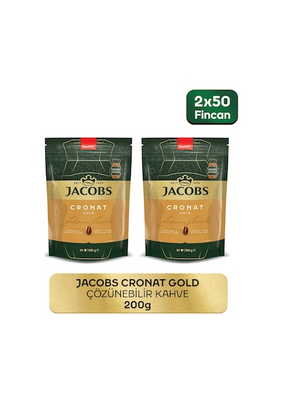 Jacobs Cronat Gold Granül Kahve 100 Gr X 2 Adet : 200 Gr Granül