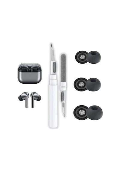 Samsung Galaxy Buds3 Pro / Buds4 Pro Uyumlu Üç Boyut Premium Silikon Kulaklık Uçları S,m,l Ve