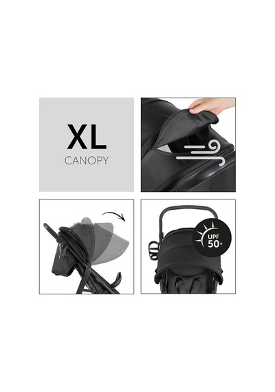 Hauck Rapid 4d Air Black Bebek Arabası