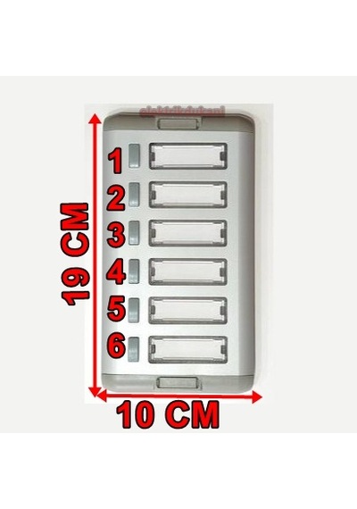 Ender 6 Lı Alüminyum Zil Paneli