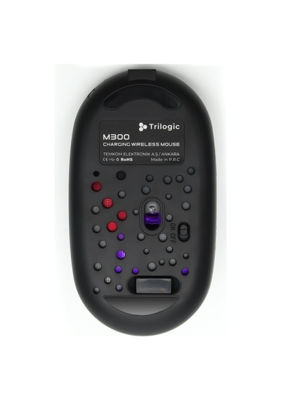 Trilogic M300 Şarjlı Rainbow Wireless Kablosuz Mouse