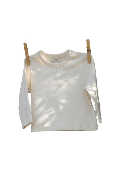 Naturaborn Gots Organik Sertifikalı Uzun Kollu Bebek T-Shirt (456444581) Çok Renkli