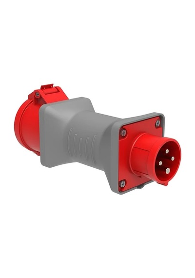 Bemis Cee Norm Dönüştürücü Adaptör 16a 4 Kutuplu Fiş - 32a 4 Kutuplu Priz Ip44 Bca-0306-1000 Standart