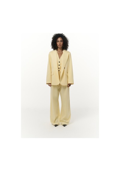 Mai Studios Co. Kaylee Sarı Blazer Sarı