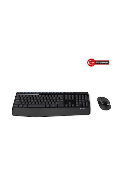 Logıtech Mk345, 920-006514, Kablosuz, Türkçe Q, Klavye Mouse Set Lazer