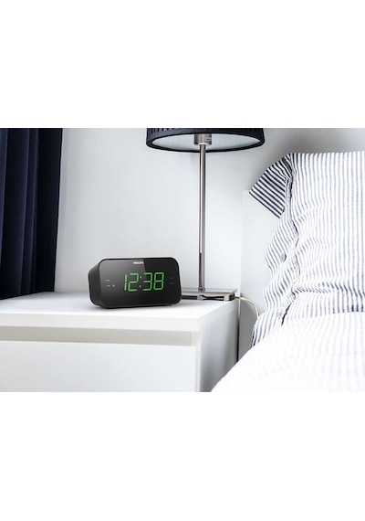 Philips TAR3306/12 Alarmlı Radyolu Masa Saati Philips TAR3306/12 Alarmlı Radyolu Masa Saati