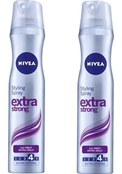 Nivea Extra Güçlü Saç Spreyi 2 x 250 ML