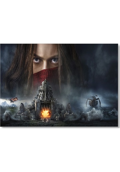 Cakasepetim Mortal Engines Sahneleri Görseli Ahşap Mdf Tablo
