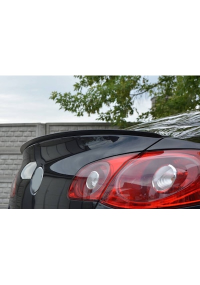 Volkswagen Passat Uyumlu Yedek Parça Cc Spoiler - Piano Black