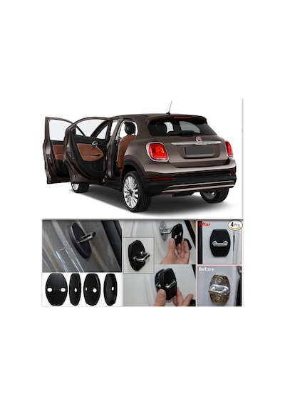Fıat 500X Cross Plus Kilit Koruyucu Kapak Takımı Fıat 500X Cross (401987166)