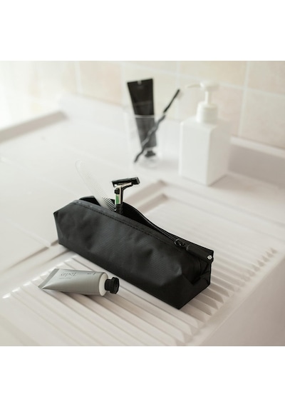 Lexroo Erkekler İçin Küçük Tuvalet Çantası, İnce Mini Diş Fırçası Çantası, Dopp Kit Çantası