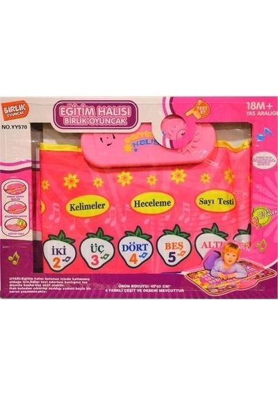 Birlik Toys Eğitici Ve Öğretici Eğlenceli Oyun Halısı Oyun Seti