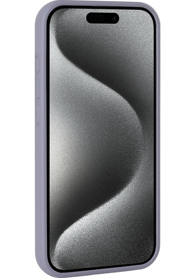 Mobilefix Apple Uyumlu iPhone 15 Pro Parlak Taşlı Tasarım Pırlanta Kılıf-lila Lila