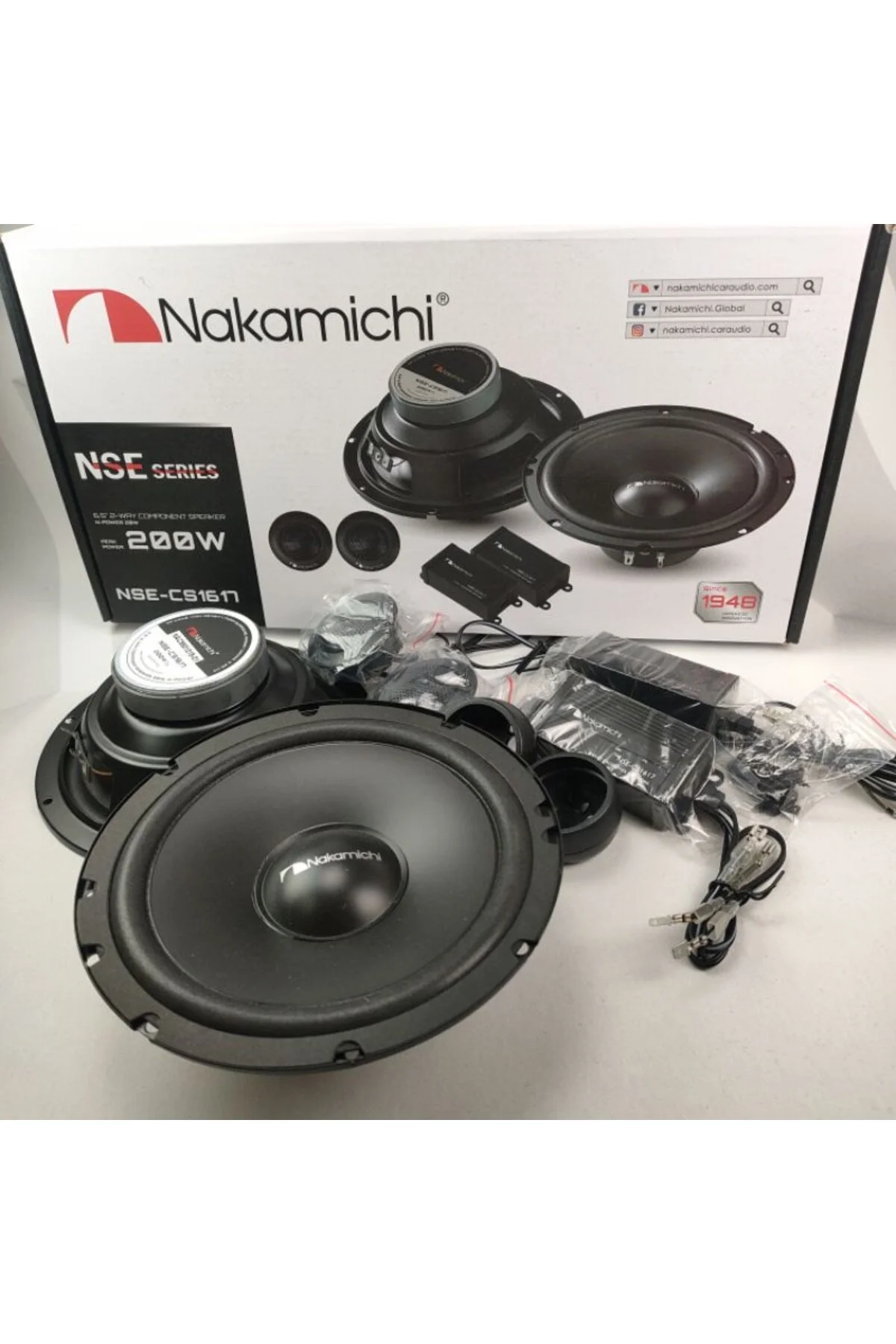 Nakamichi - 16 Cm Komponent 200watt Japon Mid Takımı - Sencan Sound - 200watt olcak