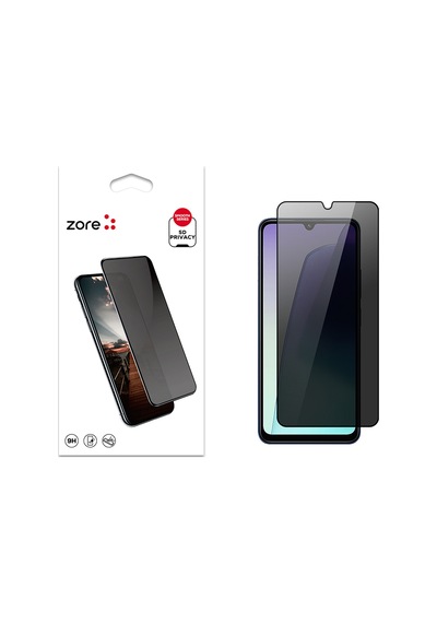 Redmi 14c 4g Zore New 5d Privacy Temperli Ekran Koruyucu - Siyah