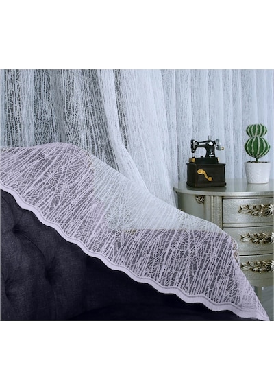 Evdepo Home Kullanıma Hazır Tül Perde (547302008)