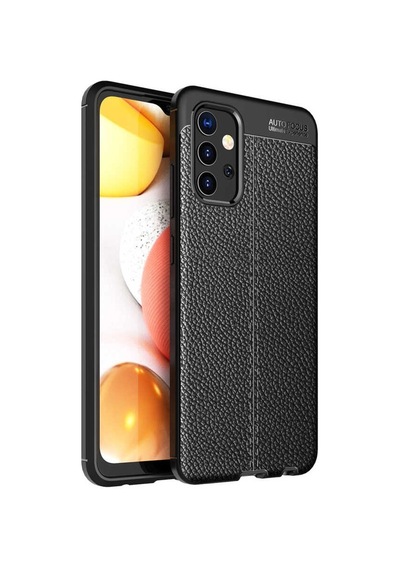 Samsung Uyumlu Galaxy A32 4G Kılıf Deri Tarzı Niss Silikon Case