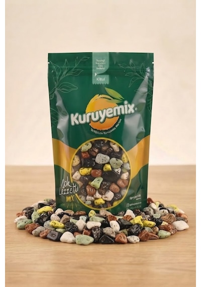 Lezzet Dolu Çakıltaşı Çikolata - İkramlık, Şık Ve En Çok Tercih Edilen Atıştırmalık 250g