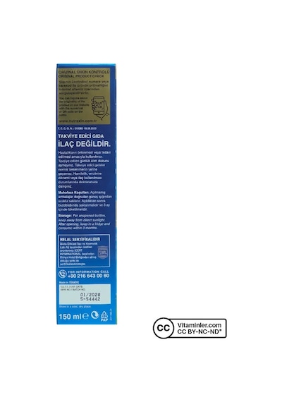 Nutraxin Kids Multivitamin Mineral 150 Ml Tutti Frutti