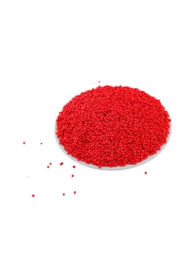 12 Dizi 2 Mm Mat Kırmızı 40 Gr Cezaevi Boncuğu