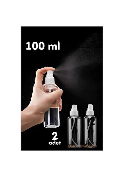 Zenvac Püskürtücü Boş Sprey Şişe 100 Ml 2 Adet 721445 Zenvac29
