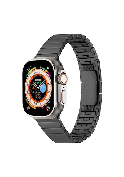 Watch 7 45mm Uyumlu Krd-82 Metal Zore Kordon-gri