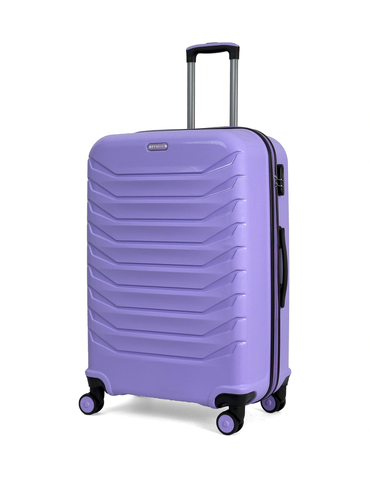 Reymond Luggage Lora Pp Polipropilen Kırılmaz Valiz, Büyük Boy Lila