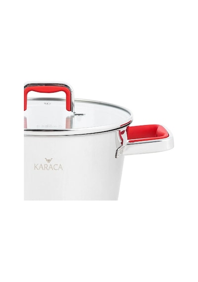 Karaca  Merlot 8 Parça Çelik İndüksiyon Tabanlı Tencere Seti New
