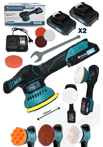 Bx3600 Şarjlı Polisaj Makinesi