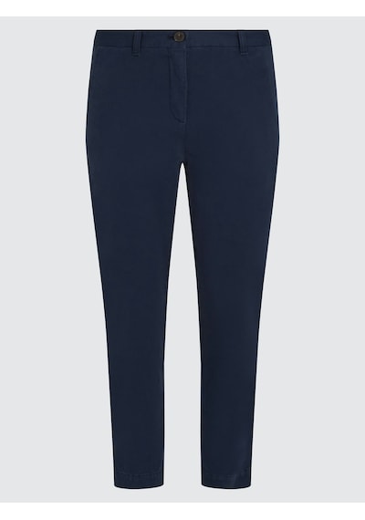 Tommy Hilfiger Co Stretch Gmd Slım Chıno Kadın Mavi Pantolon - Ww0ww45920 Mavi