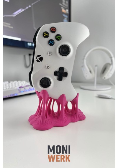 Xbox Uyumlu Bubble Gum Tasarımlı Pembe Oyun Kolu Standı