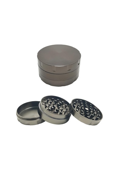 Gri 55 Mm. Tütün Baharat Herbal Öğütücüsü Parçalayıcı Rb88gr