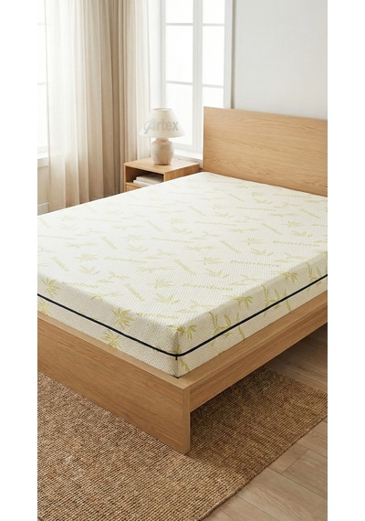 Kılıf Bamboo 150x200 Yatak Kılıfı Koruyucusu Örtüsü Fermuarlı Kapitone Fit Zippered Mattress Cover Çift Kişilik Beyaz 150 x 200