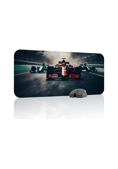 F1 Gaming Mouse Pad Kauçuk Kaymaz Taban Mousepad V1, 70x30 Xl