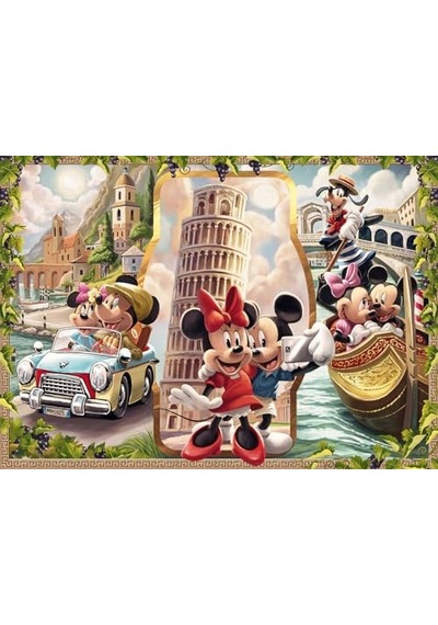 , 1000p Puzzle Wd Minnie, Yetişkin Puzzle