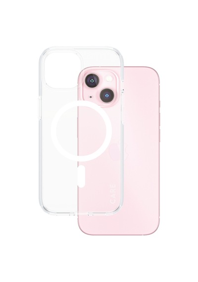 Care By Panzerglass Apple Uyumlu iPhone 15 Urban Combat Case Beyaz Magsafe Kılıf Şeffaf