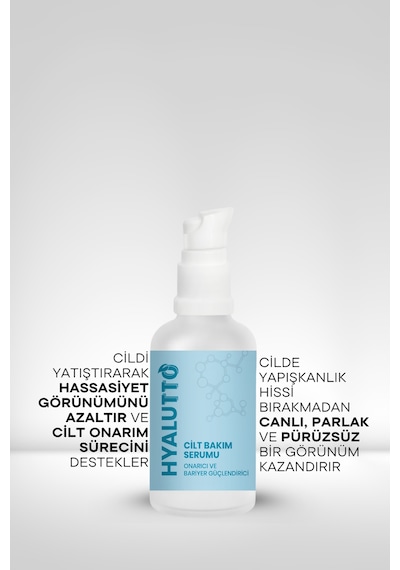 Hyalutto Onarıcı Ve Bariyer Güçlendirici Cilt Bakım Serumu 30 Ml