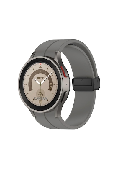 Samsung Galaxy Uyumlu Watch 4 5 6 Pro 40 44 Classic 42 43 46 47 Mm Kordon Magnetli Ayarlanır Silikon Kordon