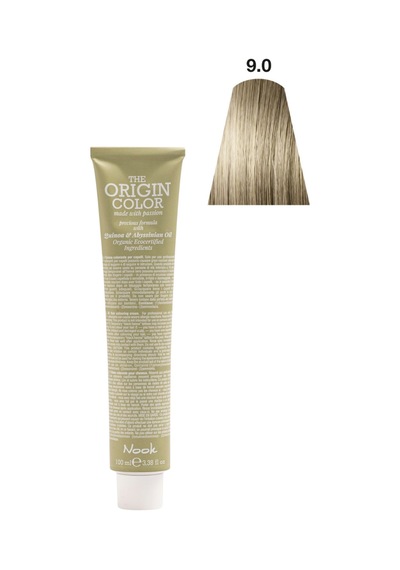 Nook Origin Color Profesyonel Saç Boyası 100 ML Doğal Sarı