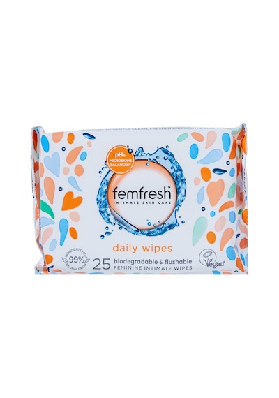 Femfresh Genital Bölge Yıkama Islak Mendili 25li 3'li Avantaj Paketi Mıchu