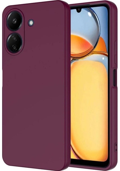 Xiaomi Redmi 13c Kılıf Zore Mara Lansman Kapak Koyu Mor