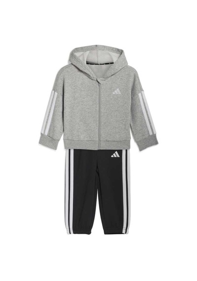 Adidas I 3s Fz Çocuk Spor Eşofman Takımı - Jy8589 Gri