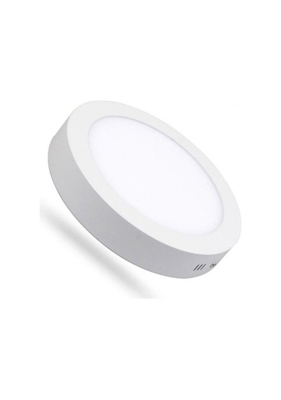18 Watt Sıva Üstü Yuvarlak Led Panel - Beyaz Işık
