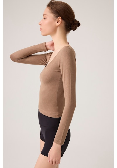 Los Ojos X Ece Mocha Melanj Uzun Kollu U Yaka Spor Bluz Scoop Neck Top Mocha Melanj Mocha Melanj Los Ojos X Ece Mocha Melanj Uzun Kollu U Yaka Spor Bluz Scoop Neck Top Mocha Melanj Mocha Melanj