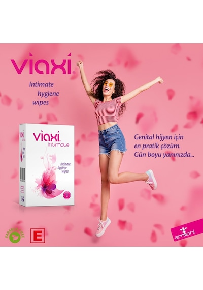 Viaxi Genital Bölge Temizleme Mendili 10'lu