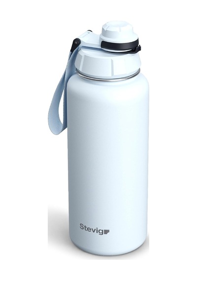 1 Hand Leak-proof Sızdırmaz Çelik Termos 1000 Ml Ice Melt St-216 Diğer