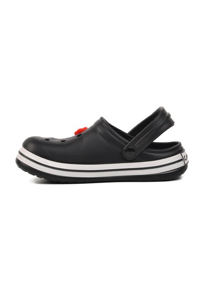 Ayakmod 5001-t Siyah-beyaz Kadın Sabo Terlik 001